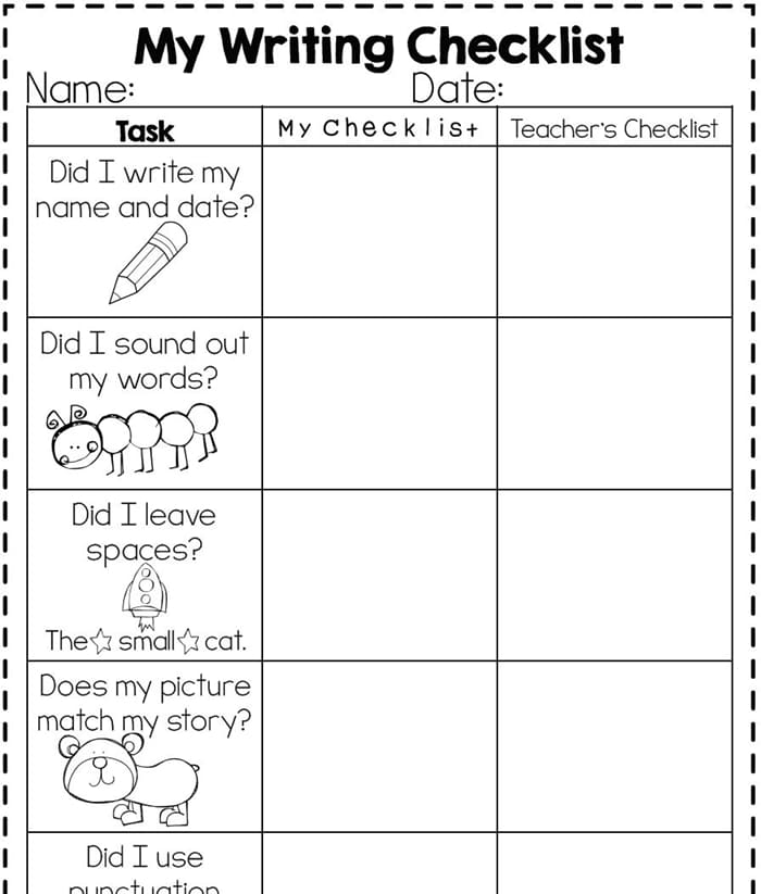assessment rubric handwriting Kindergarten  Teach 11 Fantastic Writing Rubrics Junkie  for