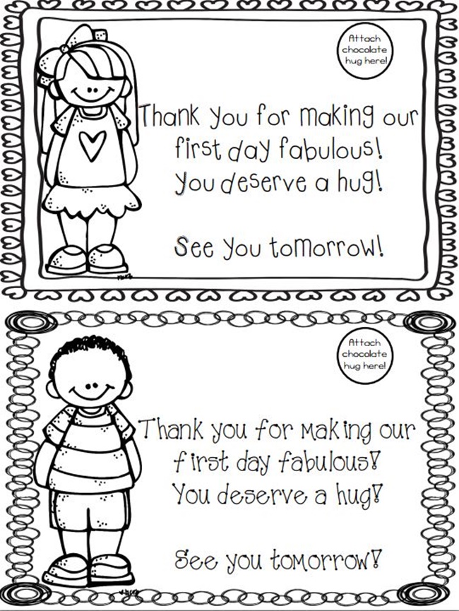 Free Printable First Day of School Award - Teach Junkie
