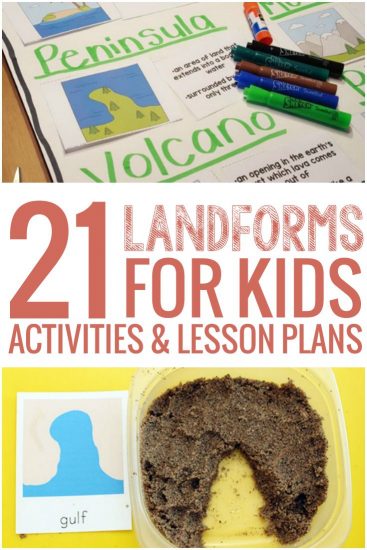 21 Landforms for Kids Activities and Lesson Plans - Teach Junkie