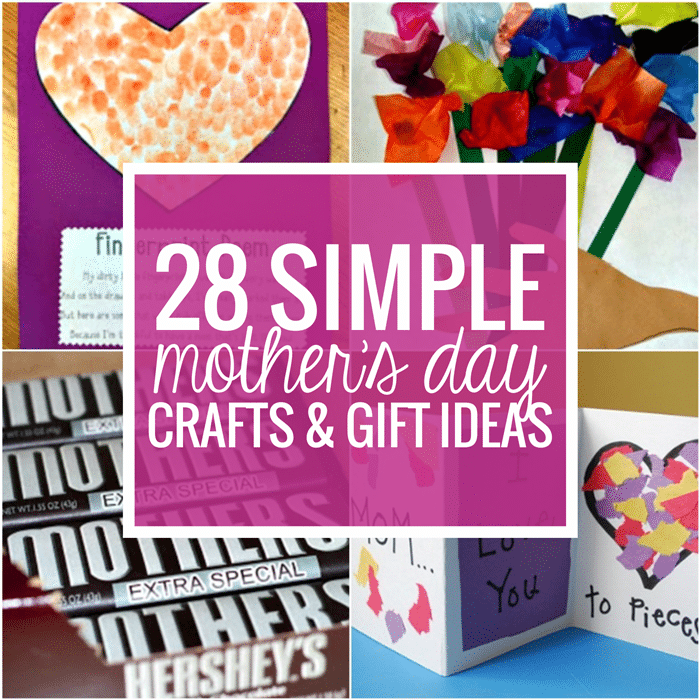 20 Handmade Gift Ideas for Kids to Make This Mother's Day - Amazing Mess