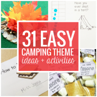 31 Easy and Fun Camping Theme Ideas and Activities - Teach Junkie