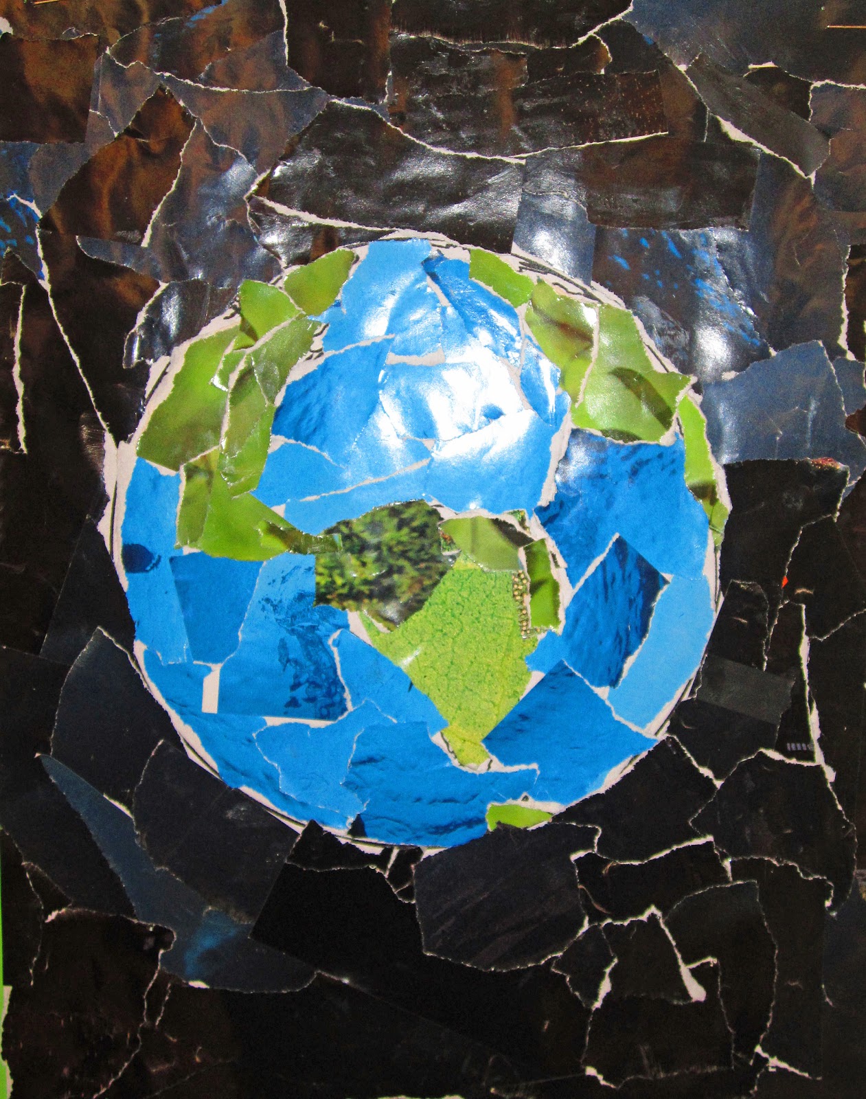 Friday Art Feature - With an Earth Day Twist - Teach Junkie