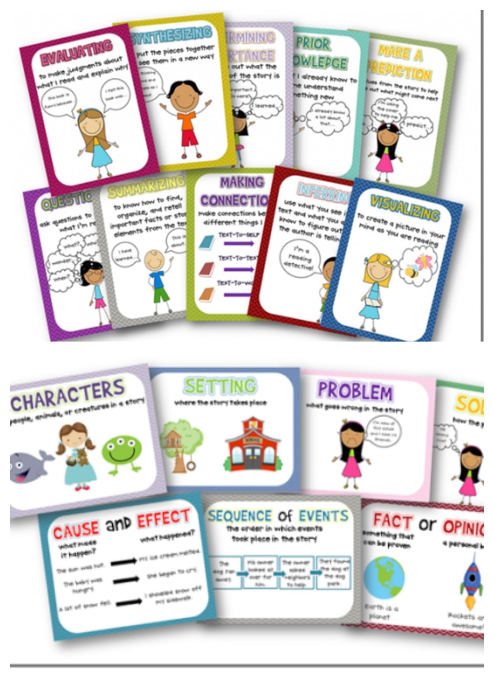 Free Prehension Strategy Posters And Story Element