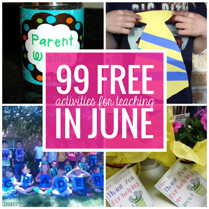 Free June Activities and Printable Resources