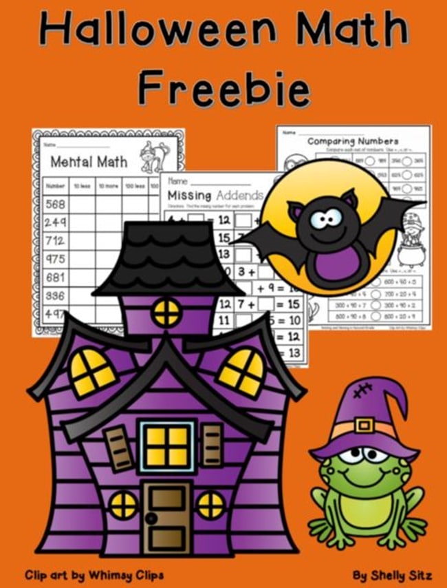 Free Halloween Worksheets For 2nd Grade