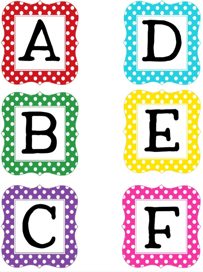 Cute And Free Word Wall Alphabet And Numbers Teach Junkie