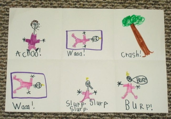 10 Helpful Writing Prompts and Anchor Charts - Writing Onomatopoeia Stories - Teach Junkie