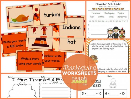 13 Thanksgiving Games and Worksheets for Kids - Teach Junkie